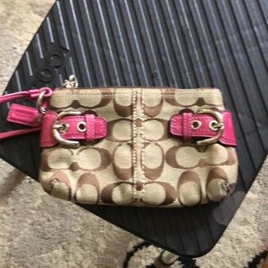 Coach wristlet